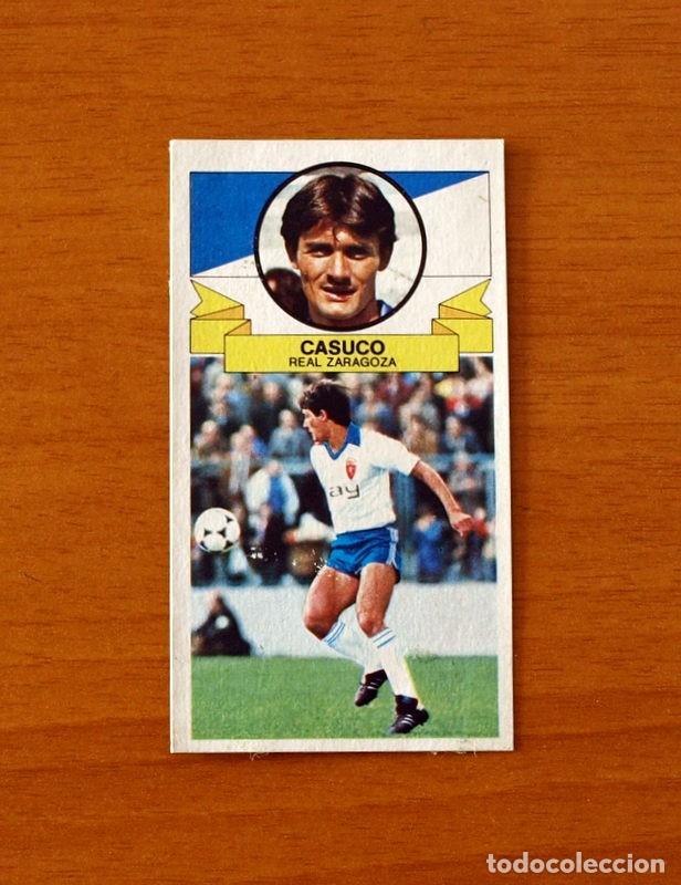Cromos de F&uacute;tbol: Real Zaragoza - Casuco - Ediciones Este Liga 1985-1986, 85-86