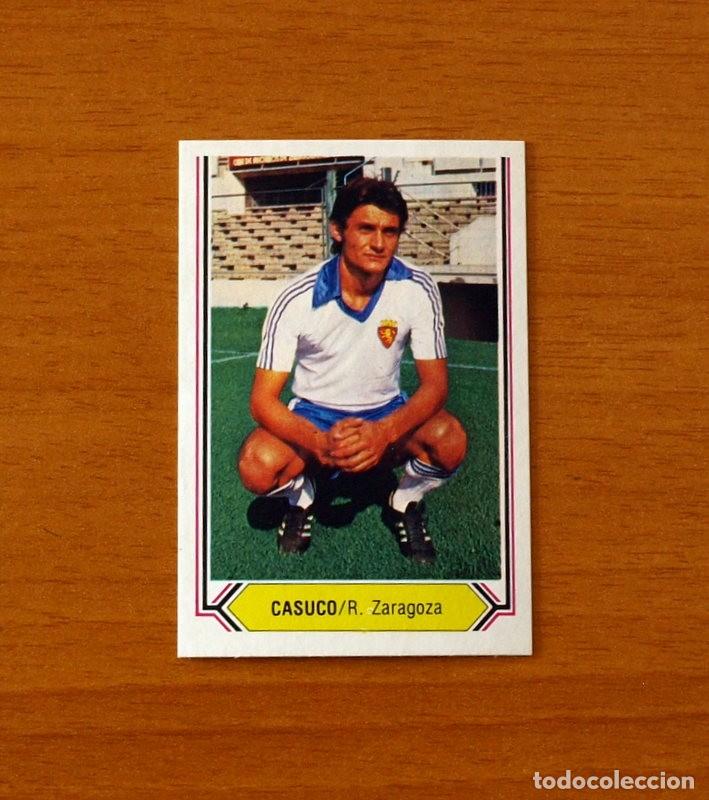 Cromos de F&uacute;tbol: Real Zaragoza - Casuco - Ediciones Este Liga 1980-1981, 80-81 - Cromo Nunca Pegado