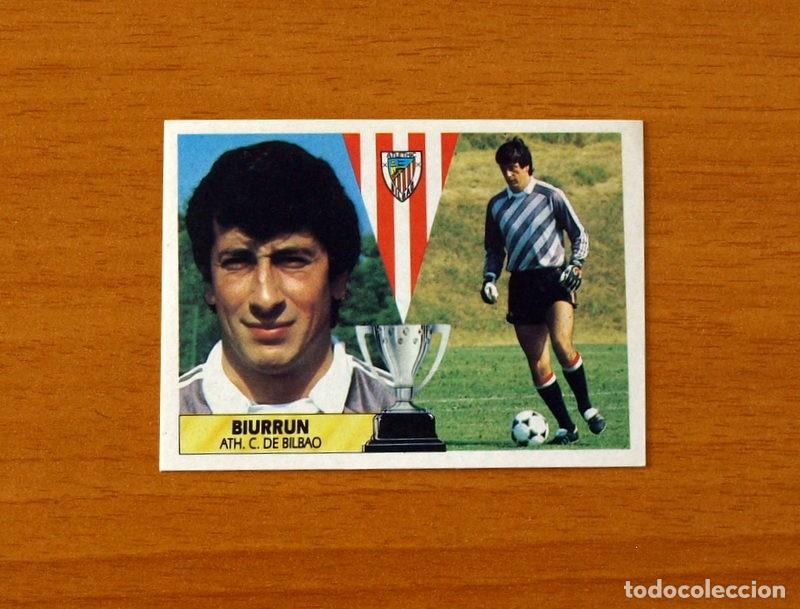 Cromos de F&uacute;tbol: Athletic de Bilbao - Biurrun - Ediciones Este Liga 1987-1988, 87-88 - Cromo Nunca pegado