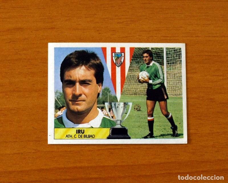 Cromos de F&uacute;tbol: Athletic de Bilbao - Iru - Ediciones Este Liga 1987-1988, 87-88 - Cromo Nunca pegado