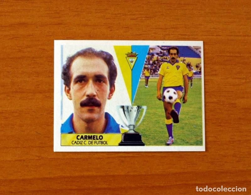 Cromos de F&uacute;tbol: C&aacute;diz - Carmelo - Ediciones Este Liga 1987-1988, 87-88 - Nunca Pegado