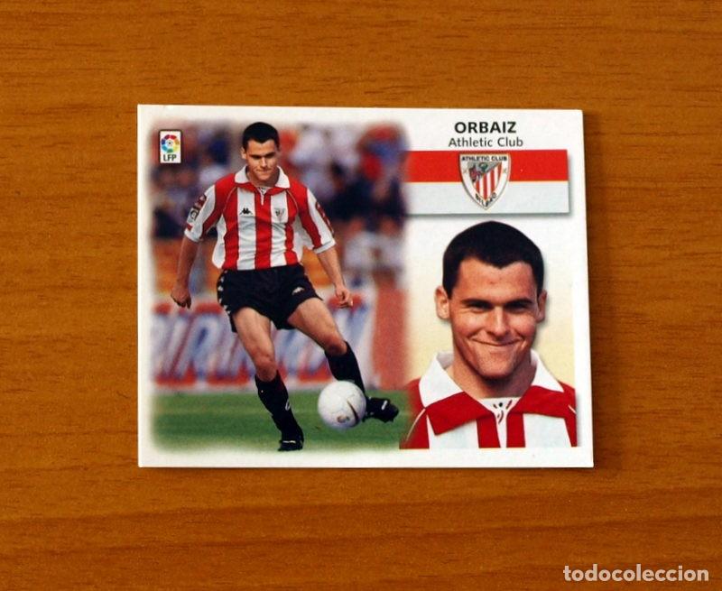 Cromos de F&uacute;tbol: Athletic de Bilbao - Orbaiz - Fichaje n&ordm; 3 - Ediciones Este Liga 1999-2000, 99-00 - Nunca pegado