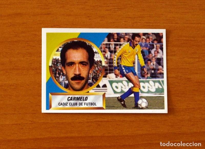 Cromos de F&uacute;tbol: C&aacute;diz - Carmelo N&ordm; 4 - Ediciones Este Liga 1988-1989, 88-89 - Cromo nunca pegado