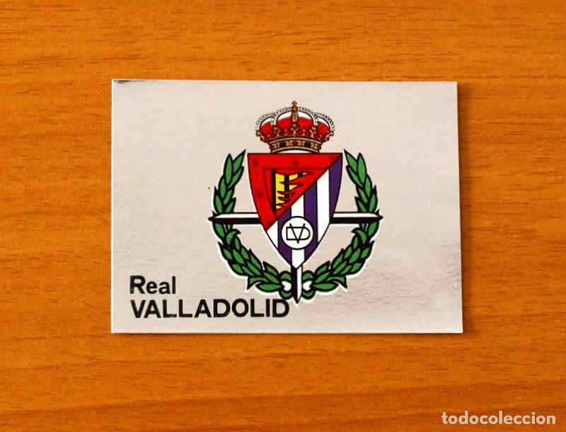 Cromos de F&uacute;tbol: Real Valladolid - Escudo, N&ordm; 164 - Editorial Maga 1983-1984, 83-84 - Adhesivo - Nunca Pegado