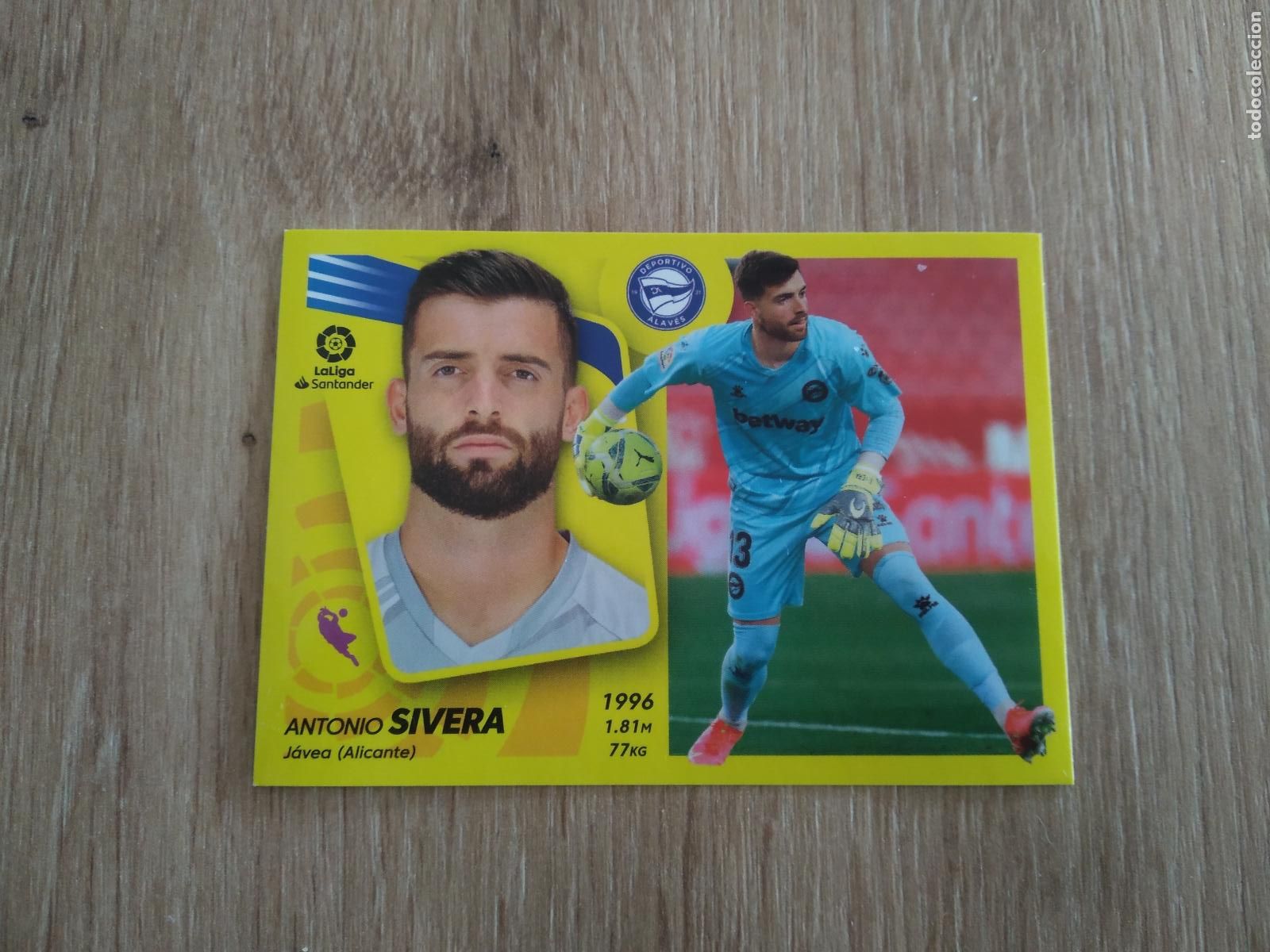 Cromos de F&uacute;tbol: 6 SIVERA ALAVES CROMO FUTBOL PANINI LIGA 21-22 EDICIONES ESTE 2021-2022