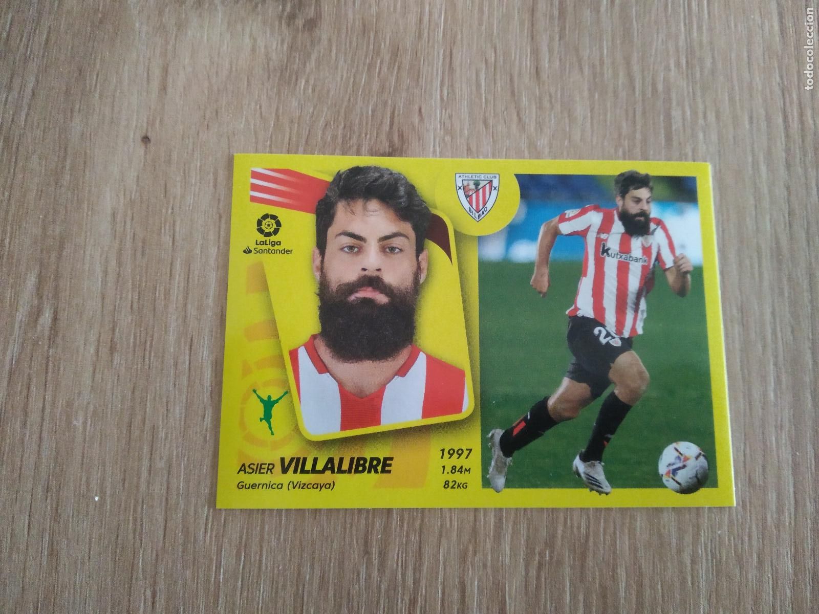 Cromos de F&uacute;tbol: 19A VILLALIBRE ATHLETIC CLUB BILBAO CROMO FUTBOL PANINI LIGA 21-22 EDICIONES ESTE 2021-2022