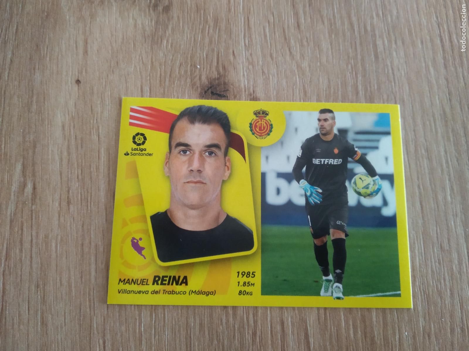 Football Stickers: 5 MANOLO REINA MALLORCA CROMO FUTBOL PANINI LIGA 21-22 EDICIONES ESTE 2021-2022