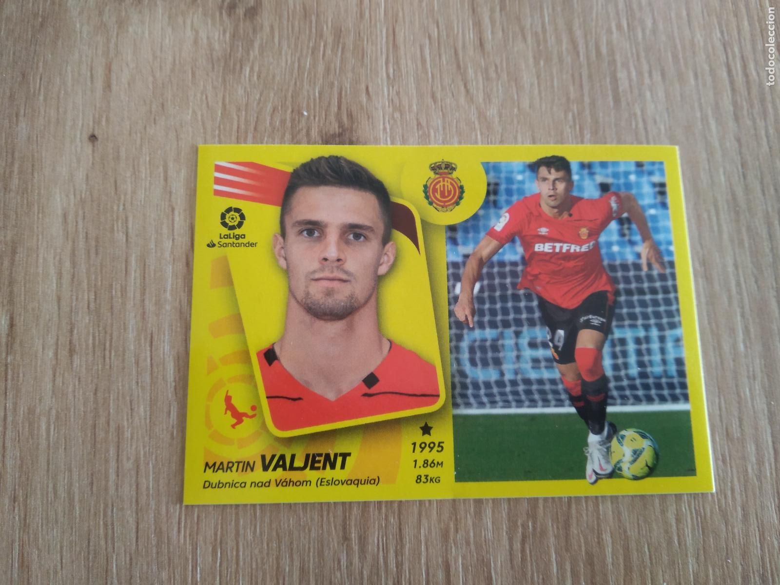 Football Stickers: 8 VALJENT MALLORCA CROMO FUTBOL PANINI LIGA 21-22 EDICIONES ESTE 2021-2022