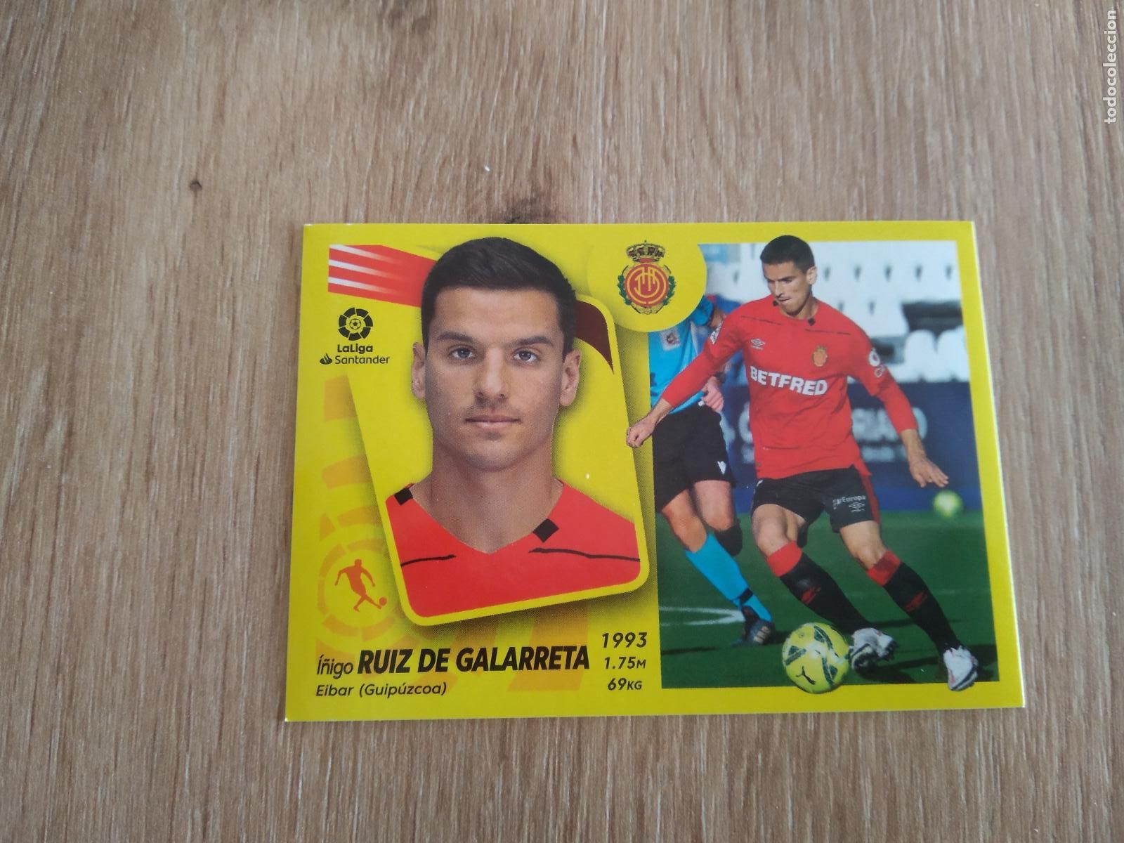 Football Stickers: 13 RUIZ DE GALARRETA MALLORCA CROMO FUTBOL PANINI LIGA 21-22 EDICIONES ESTE 2021-2022