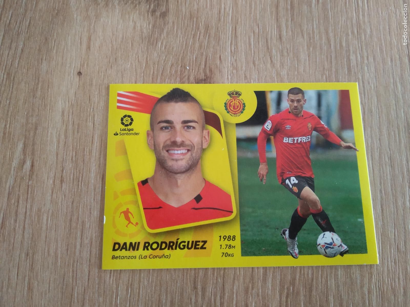 Cartes &agrave; collectionner de Football: 17 DANI RODRIGUEZ MALLORCA CROMO FUTBOL PANINI LIGA 21-22 EDICIONES ESTE 2021-2022