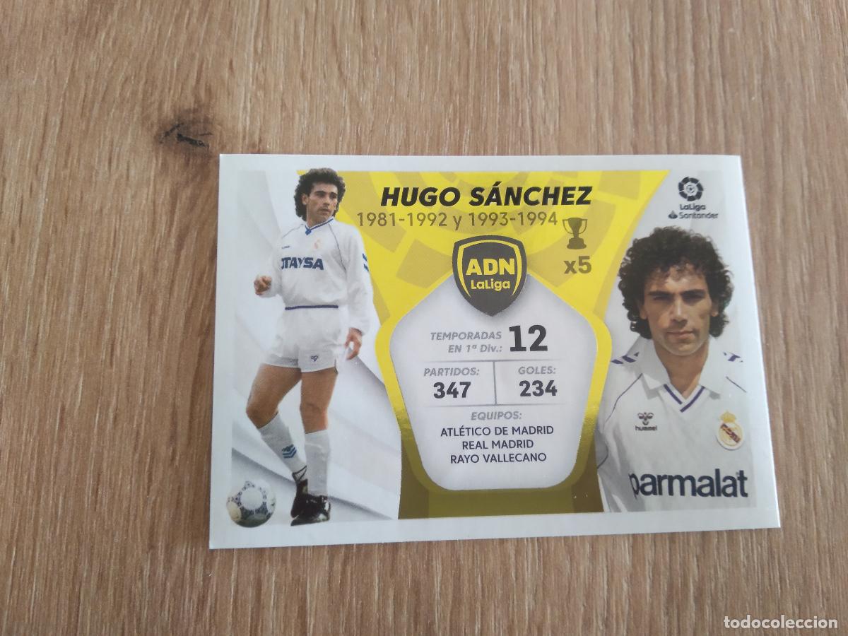 Cromos de F&uacute;tbol: 13 HUGO SANCHEZ ADN REAL MADRID CROMO FUTBOL PANINI LIGA 21-22 EDICIONES ESTE 2021-2022