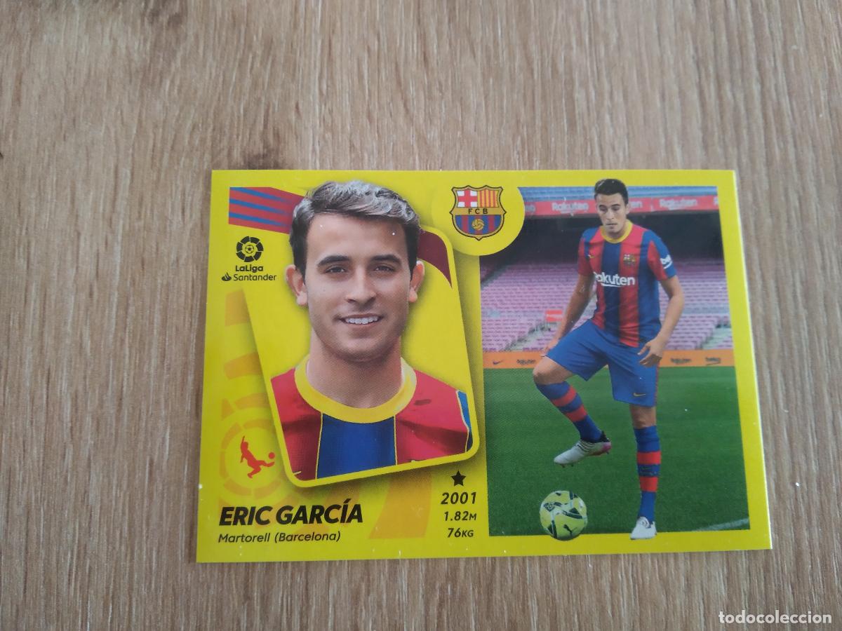 Cromos de F&uacute;tbol: ULTIMO FICHAJE 4 ERIC GARCIA BARCELONA BAR&Ccedil;A CROMO FUTBOL PANINI LIGA 21-22 EDICIONES ESTE 2021-2022