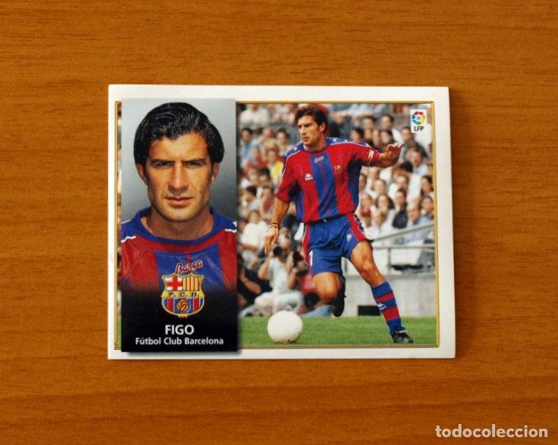 Cromos de F&uacute;tbol: F&uacute;tbol Club Barcelona - Figo - Ediciones Este Liga 1998-1999, 98-99 - Nunca pegado