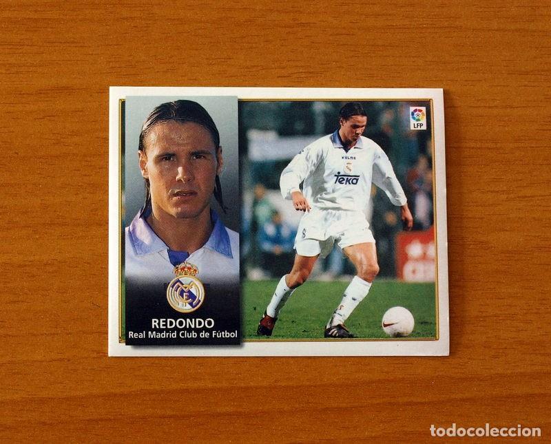 Cromos de F&uacute;tbol: Real Madrid - Redondo - Ediciones Este Liga 1998-1999, 98-99 - Nunca pegado