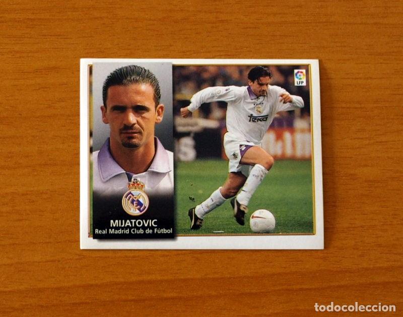 Cromos de F&uacute;tbol: Real Madrid - Mijatovic - Ediciones Este Liga 1998-1999, 98-99 - Nunca Pegado