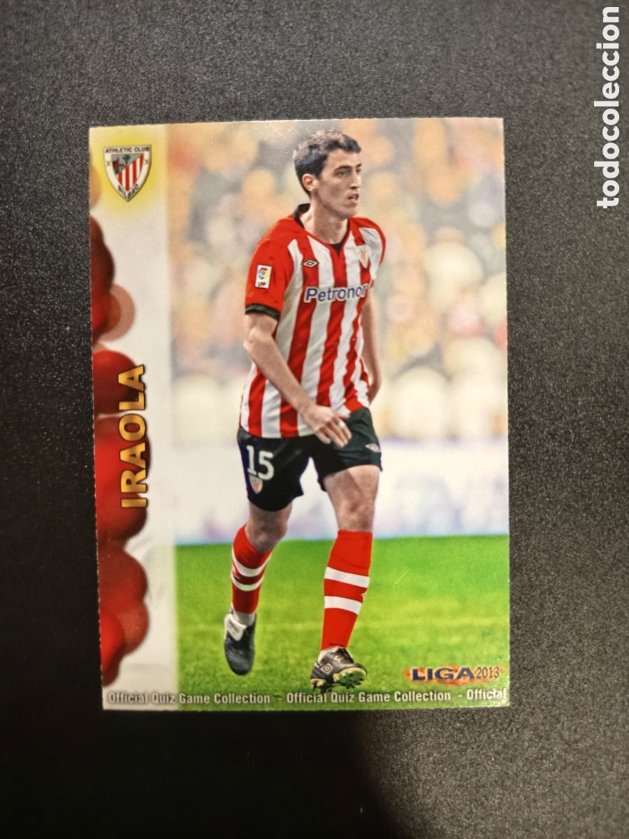 Cromos de F&uacute;tbol: IRAOLA N&ordm; 249 ATHLETIC CLUB BILBAO CROMO CARD FICHAS LIGA 2012 2013 2012-13 MUNDICROMO