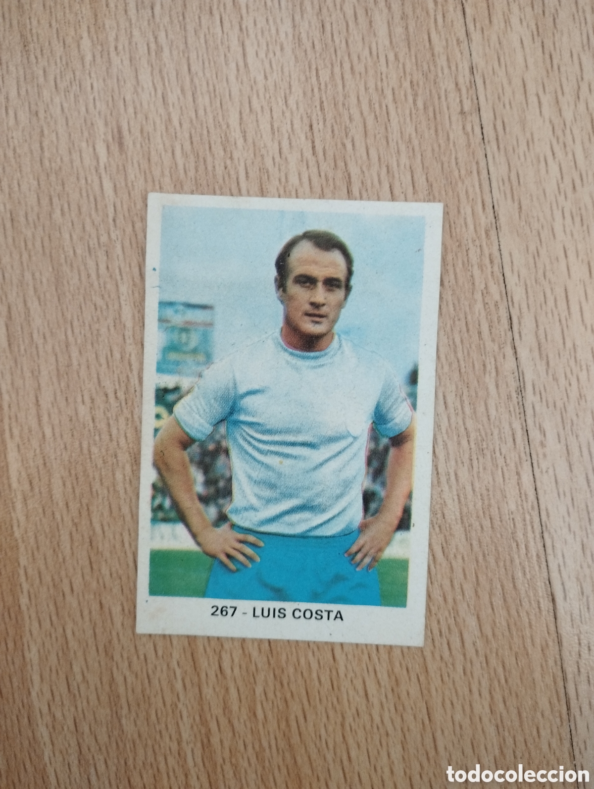 Cromos de F&uacute;tbol: LUIS COSTA ZARAGOZA 267 (117) ERROR EN LA NUMERACI&Oacute;N. RUIZ ROMERO 1970 1971 70 71 SIN PEGAR