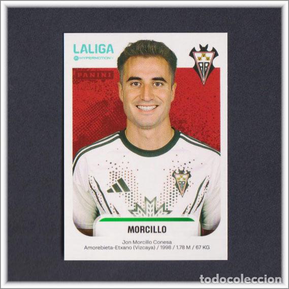 Football Stickers: LIGA ESTE HYPERMOTION 2025 2026 25 26 PANINI MORCILLO 17 ALBACETE ALBUM COLECCI&Oacute;N 2&ordf; DIVISI&Oacute;N