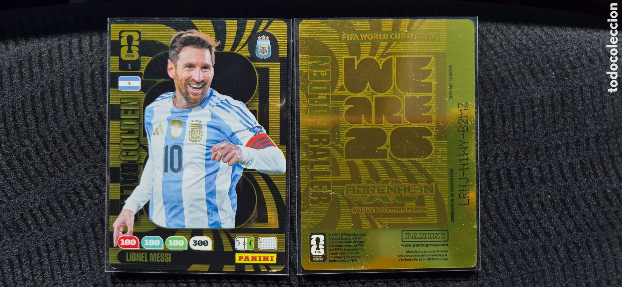 Football Stickers: CROMO MESSI MUNDIAL 2026