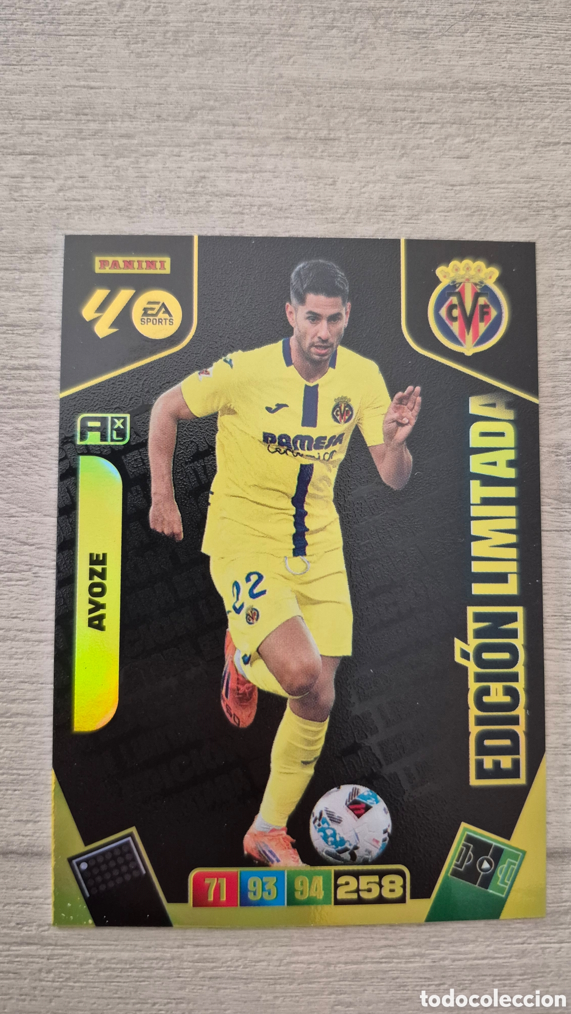 Cromos de F&uacute;tbol: Edicion Limitada Ayoze Adrenalyn 25/26