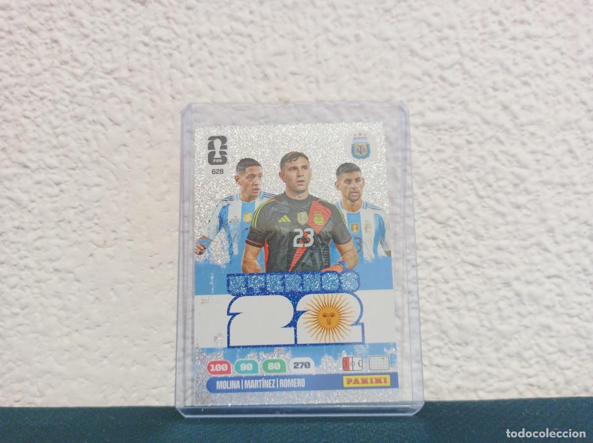 Cromos de F&uacute;tbol: 628 ETERNOS 22 DEFENDERS DEFENSAS ESPECIAL ARGENTINA ADRENALYN MUNDIAL FIFA WORLD CUP 26 2026 PANINI