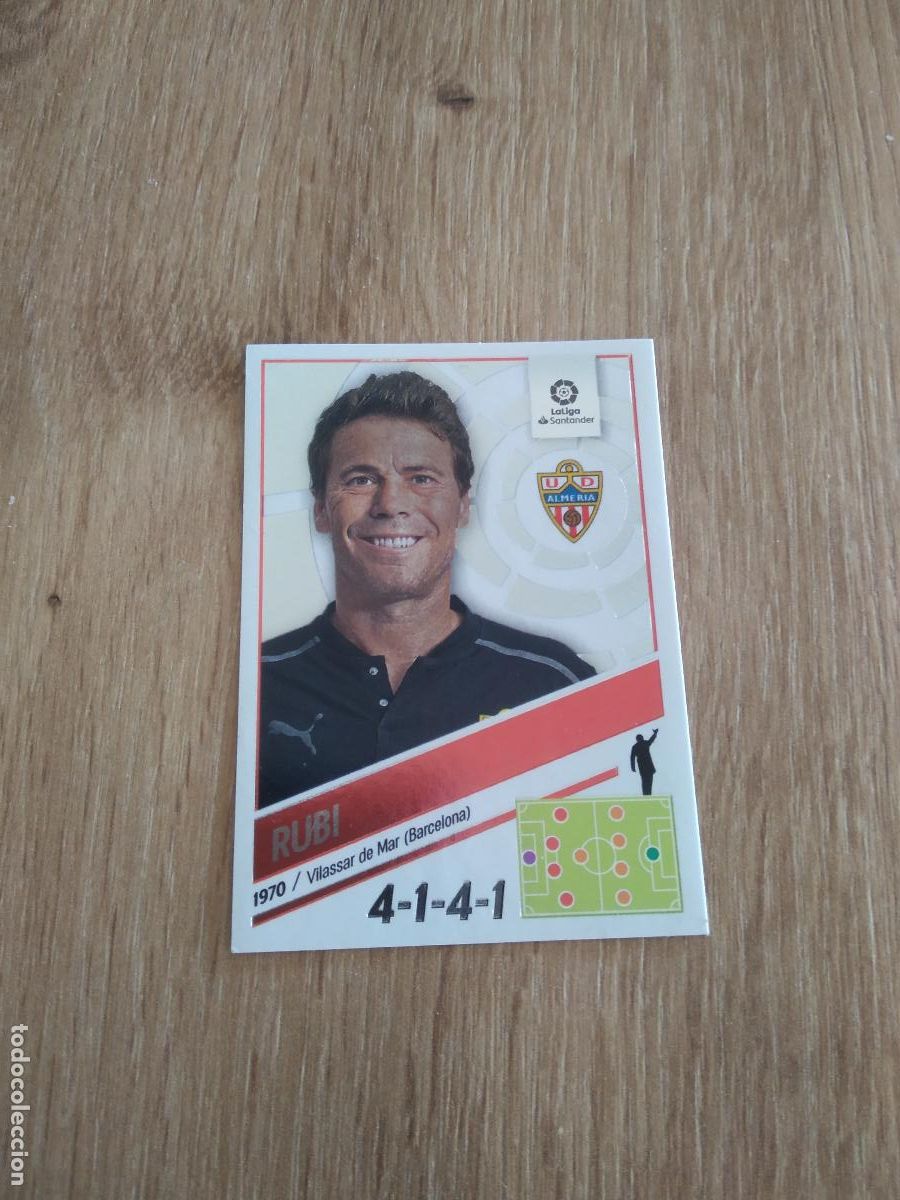 Cromos de F&uacute;tbol: 2 RUBI ALMERIA CROMO FUTBOL PANINI LIGA 22-23 EDICIONES ESTE 2022-2023