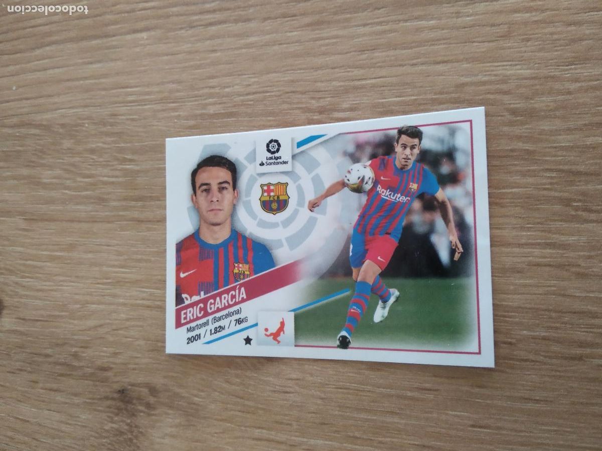 Cromos de F&uacute;tbol: 9 ERIC GARCIA BARCELONA BAR&Ccedil;A CROMO FUTBOL PANINI LIGA 22-23 EDICIONES ESTE 2022-2023