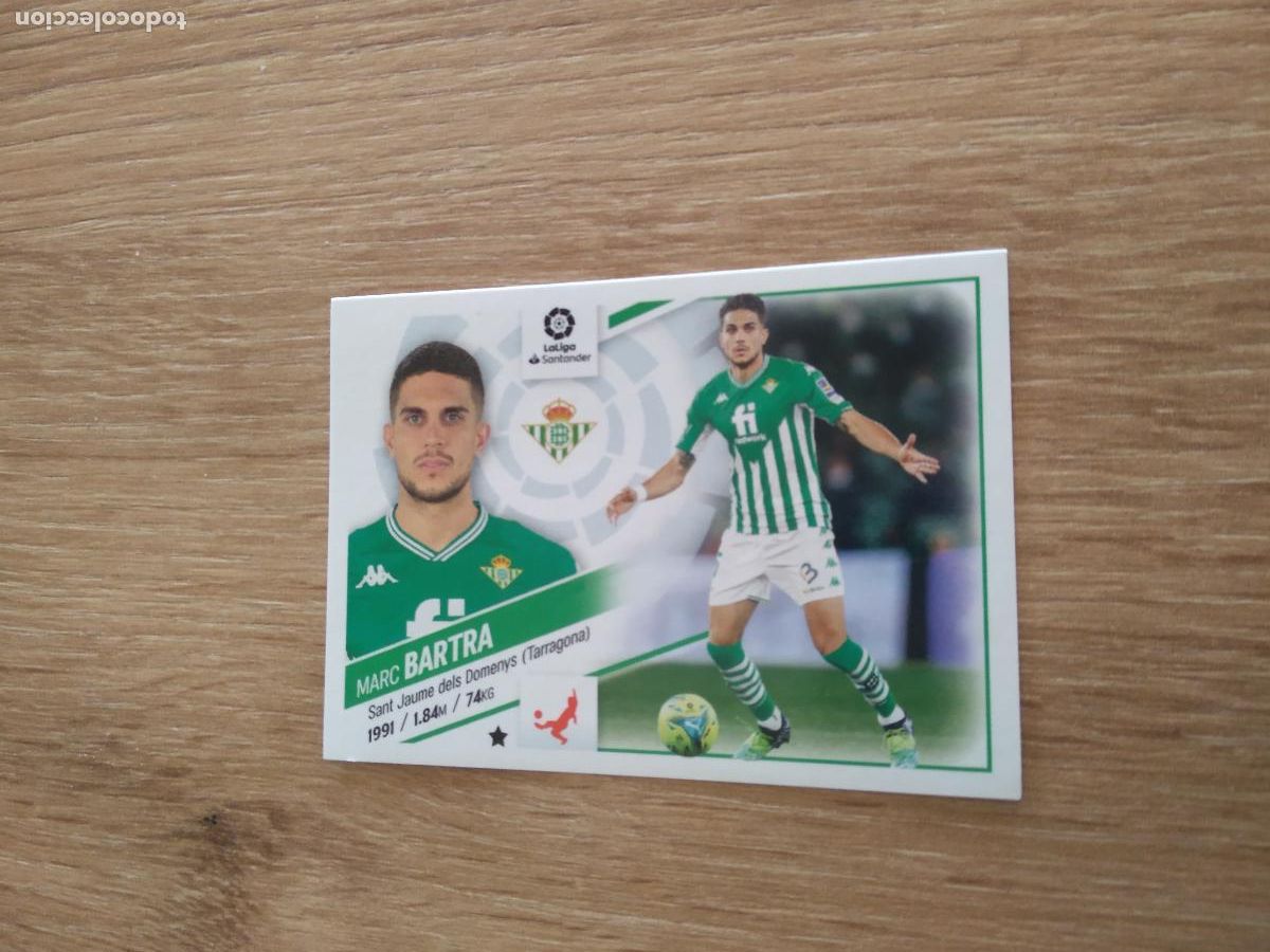 Cromos de F&uacute;tbol: 7 BARTRA BETIS CROMO FUTBOL PANINI LIGA 22-23 EDICIONES ESTE 2022-2023