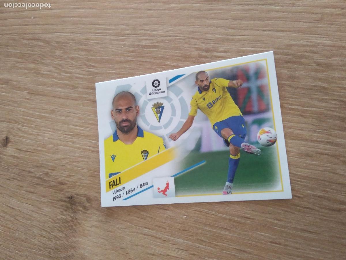 Cromos de F&uacute;tbol: 8 FALI CADIZ CROMO FUTBOL PANINI LIGA 22-23 EDICIONES ESTE 2022-2023