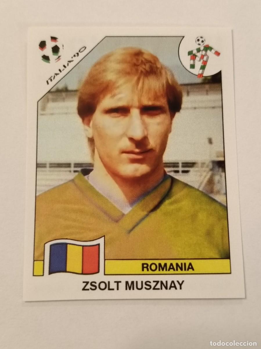 Cromos de F&uacute;tbol: ZSOLT MUSZNAY RUMANIA ITALIA 90 PANINI