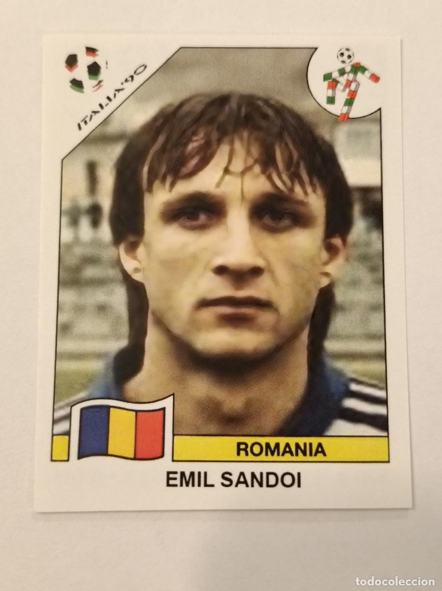 Cromos de F&uacute;tbol: EMIL SANDOI RUMANIA ITALIA 90 PANINI