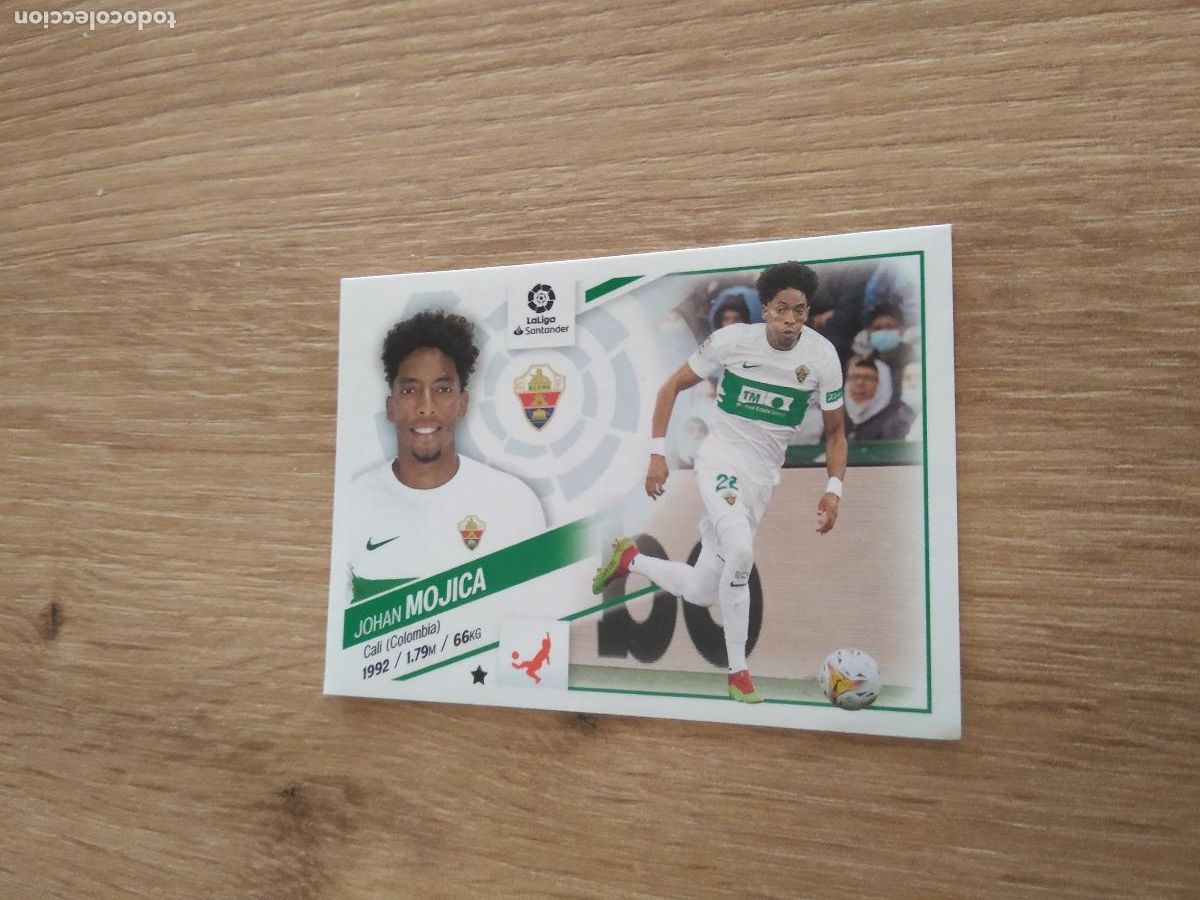 Cromos de F&uacute;tbol: 10 MOJICA ELCHE CROMO FUTBOL PANINI LIGA 22-23 EDICIONES ESTE 2022-2023