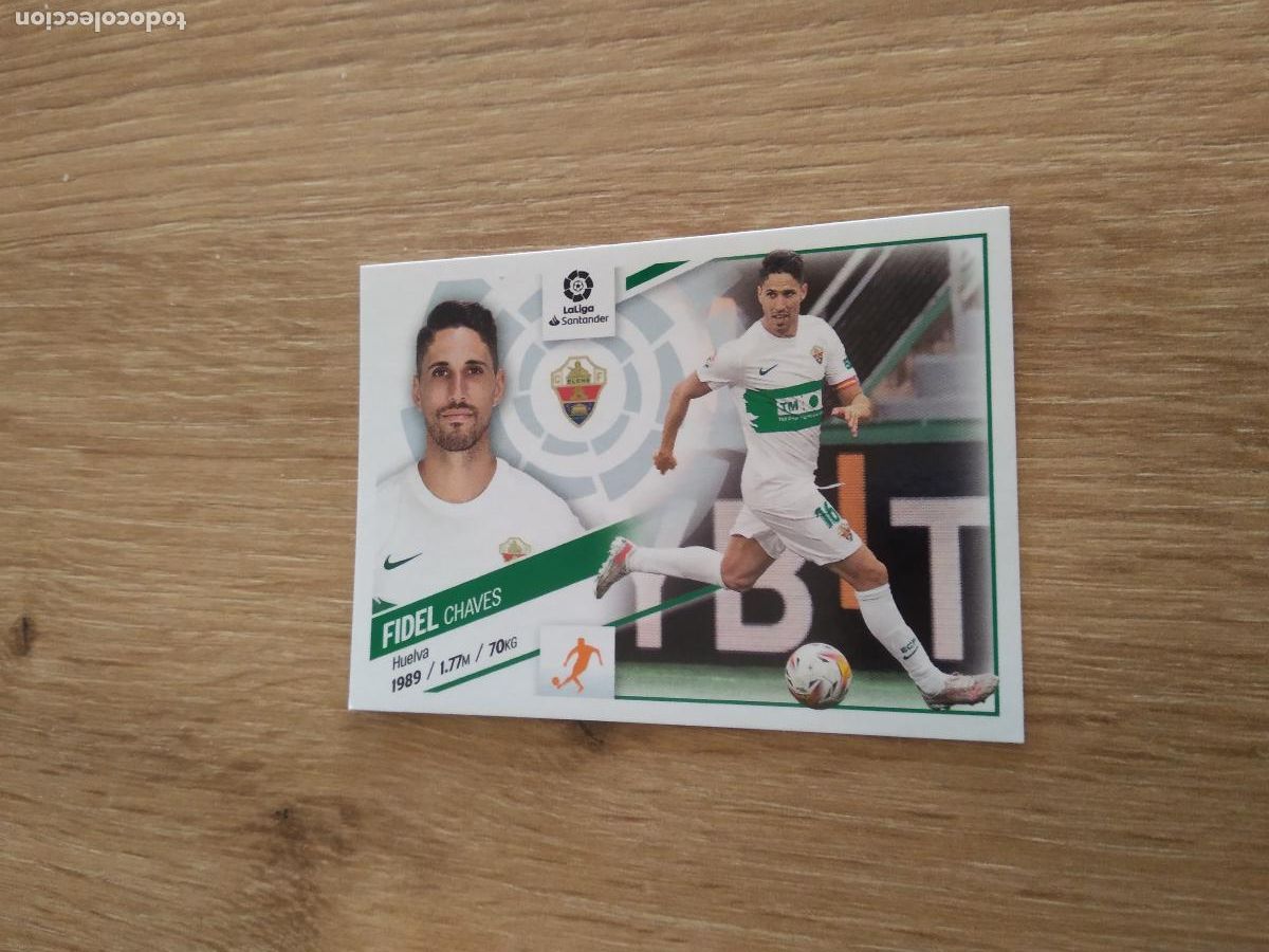 Cromos de F&uacute;tbol: 15 FIDEL ELCHE CROMO FUTBOL PANINI LIGA 22-23 EDICIONES ESTE 2022-2023