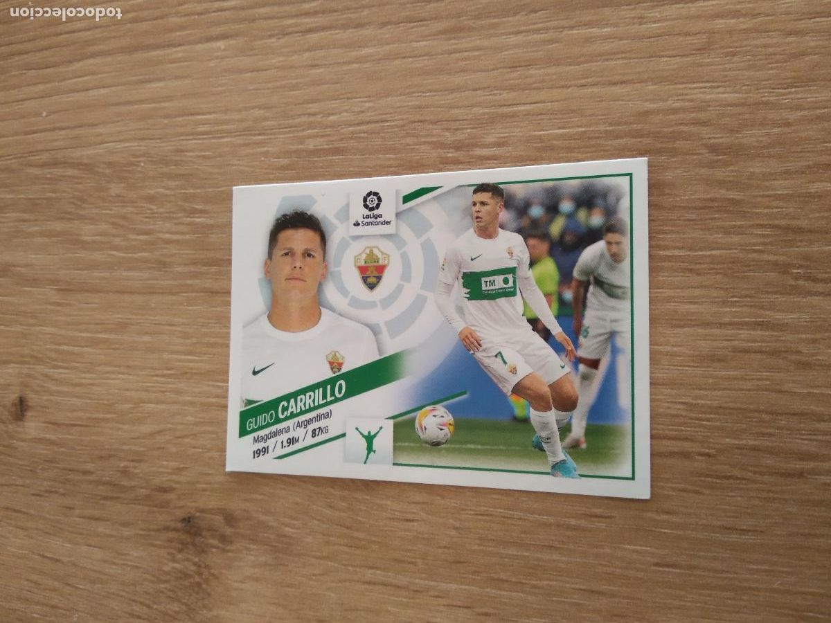 Cromos de F&uacute;tbol: 18A GUIDO CARRILLO ELCHE CROMO FUTBOL PANINI LIGA 22-23 EDICIONES ESTE 2022-2023