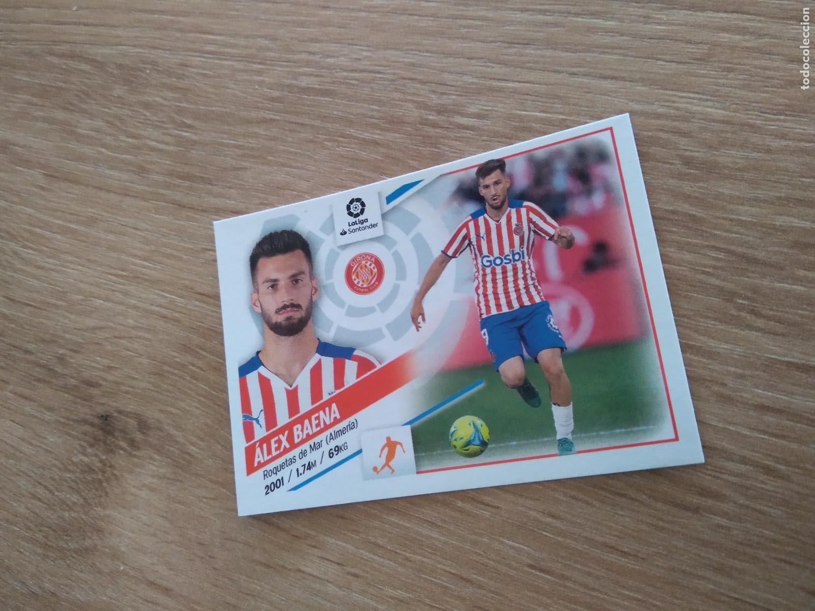 Cromos de F&uacute;tbol: 17 ALEX BAENA GIRONA CROMO FUTBOL PANINI LIGA 22-23 EDICIONES ESTE 2022-2023