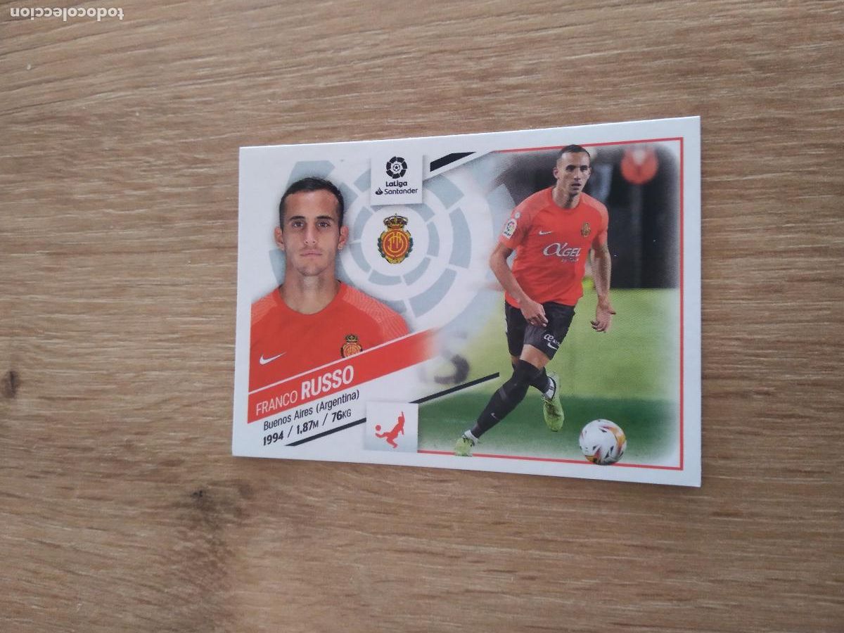Cromos de F&uacute;tbol: 7 RUSSO MALLORCA CROMO FUTBOL PANINI LIGA 22-23 EDICIONES ESTE 2022-2023