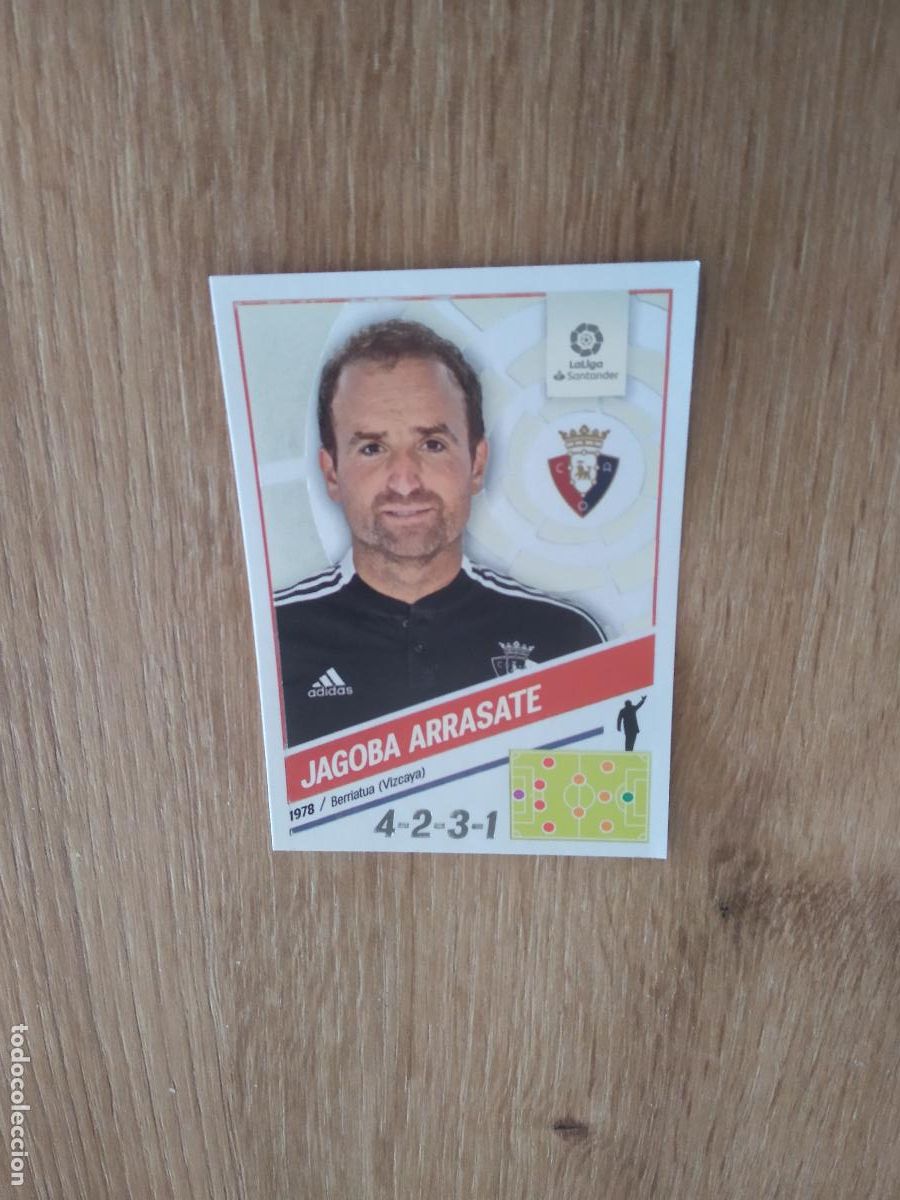 Cromos de F&uacute;tbol: 2 JAGOBA ARRASATE OSASUNA CROMO FUTBOL PANINI LIGA 22-23 EDICIONES ESTE 2022-2023