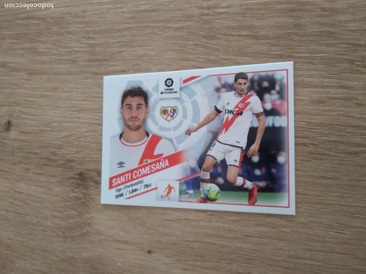 Cromos de F&uacute;tbol: 11 SANTI COMESA&Ntilde;A RAYO VALLECANO CROMO FUTBOL PANINI LIGA 22-23 EDICIONES ESTE 2022-2023