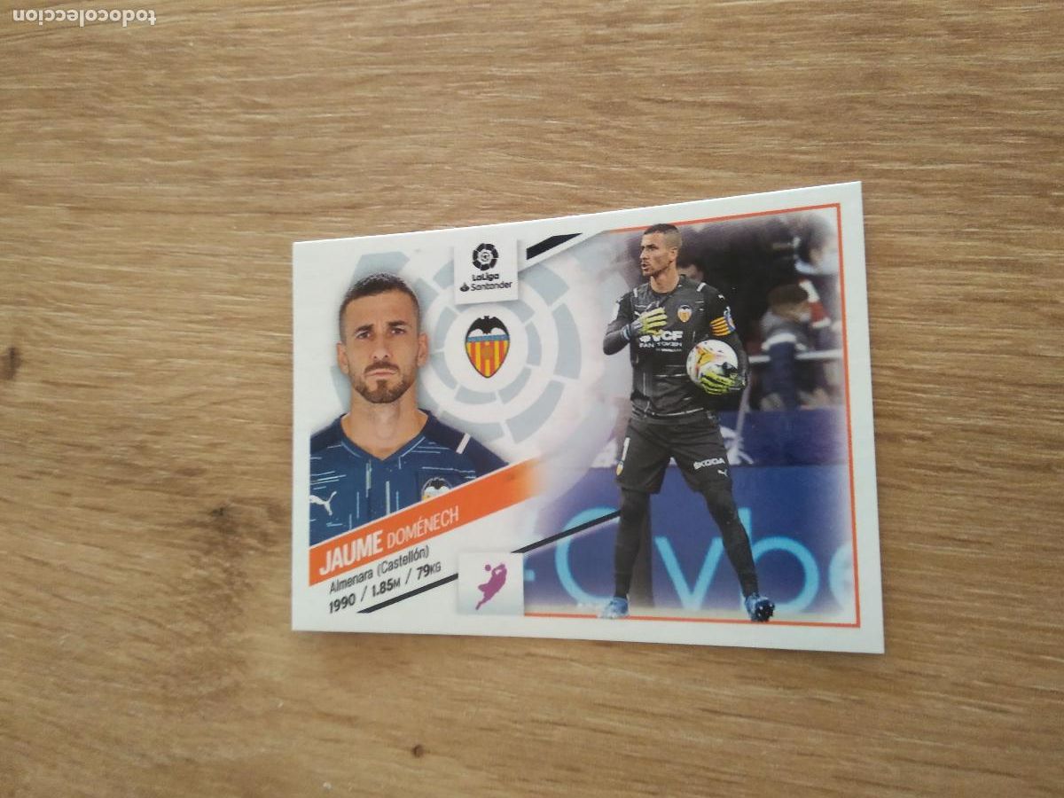 Cromos de F&uacute;tbol: 4 JAUME VALENCIA CROMO FUTBOL PANINI LIGA 22-23 EDICIONES ESTE 2022-2023