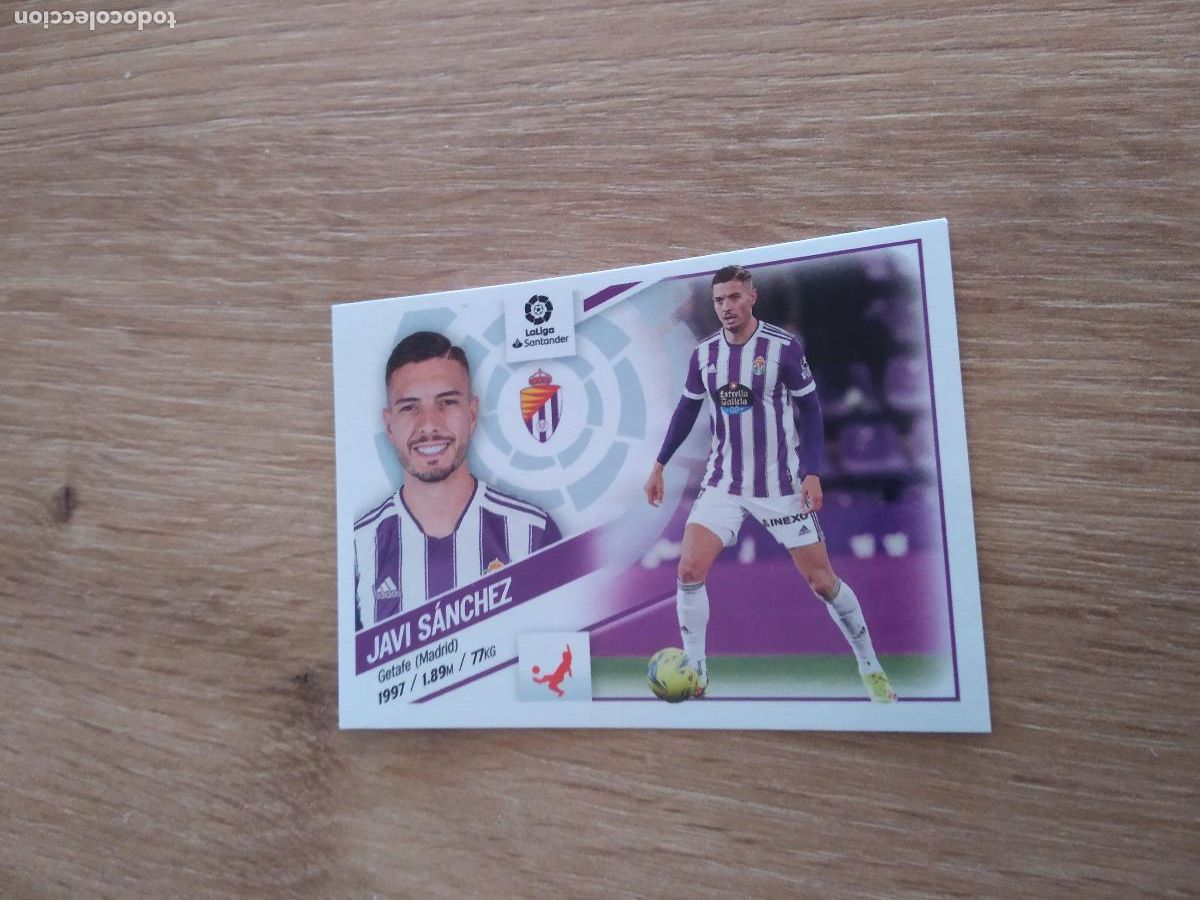 Cromos de F&uacute;tbol: 6 JAVI SANCHEZ VALLADOLID CROMO FUTBOL PANINI LIGA 22-23 EDICIONES ESTE 2022-2023