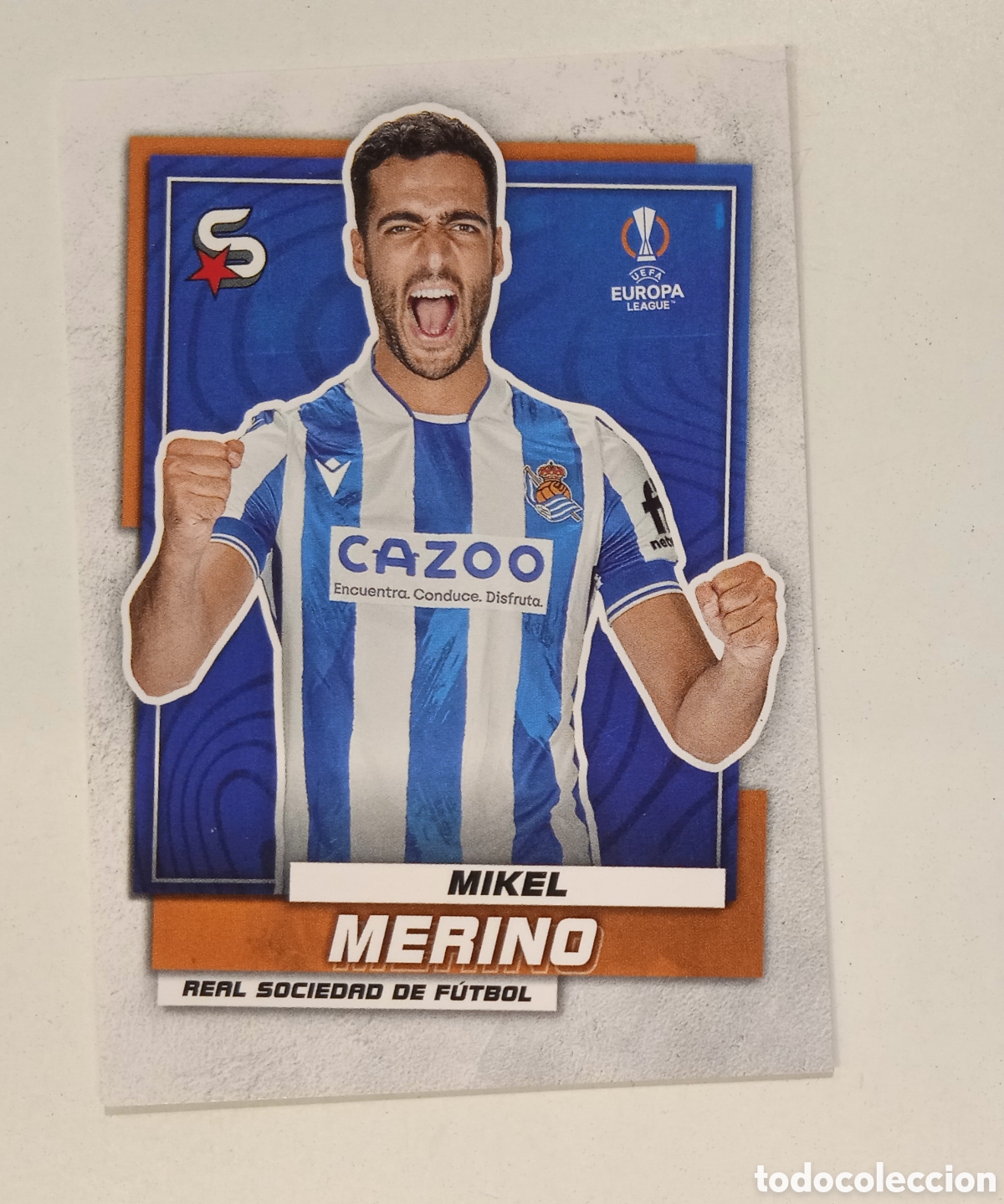 Football Stickers: MIKEL MERINO REAL SOCIEDAD 2022 2023 22 23 TOPPS SUPERSTARS 178