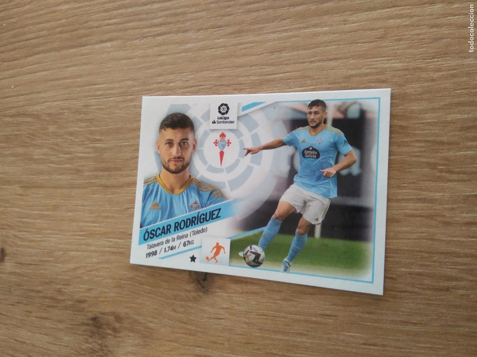 Cromos de F&uacute;tbol: ULTIMO FICHAJE 32 OSCAR RODRIGUEZ CELTA VIGO CROMO FUTBOL PANINI LIGA 22-23 EDICIONES ESTE 2022-2023
