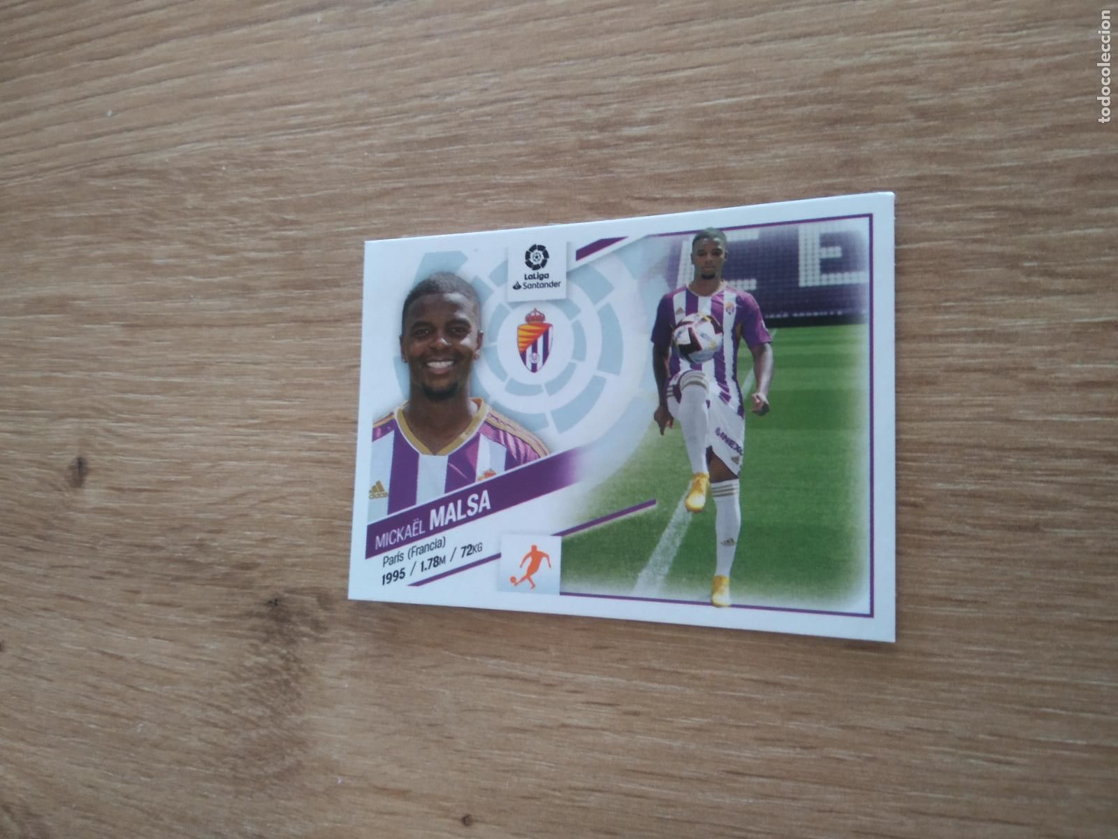 Cromos de F&uacute;tbol: ULTIMO FICHAJE 40 MALSA VALLADOLID CROMO FUTBOL PANINI LIGA 22-23 EDICIONES ESTE 2022-2023