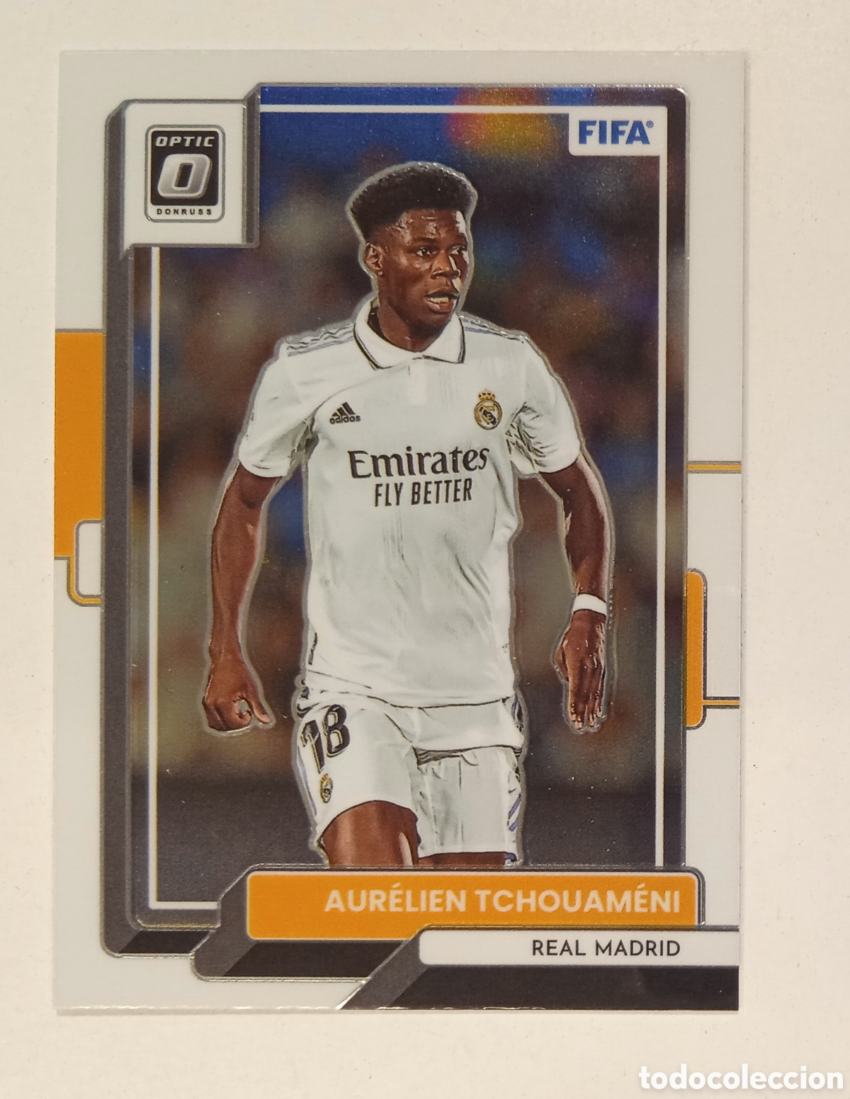 Cromos de F&uacute;tbol: AURELIEN TCHOUAMENI REAL MADRID 2022 2023 22 23 PANINI OPTIC FIFA 52