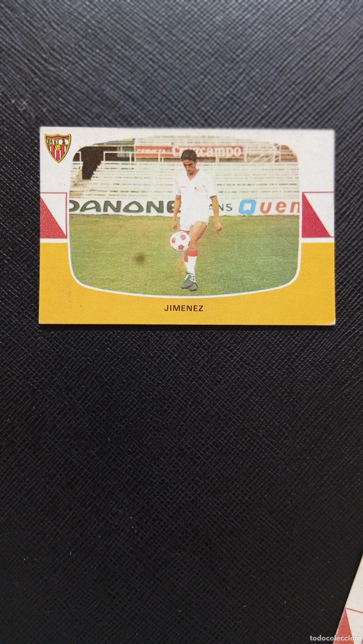 Football Stickers: JIMENEZ SEVILLA CANO 1984 1985 CROMO FUTBOL 84 85 LIGA - SIN PEGAR - A175 PG69 FICHAJE SIN NUMERO