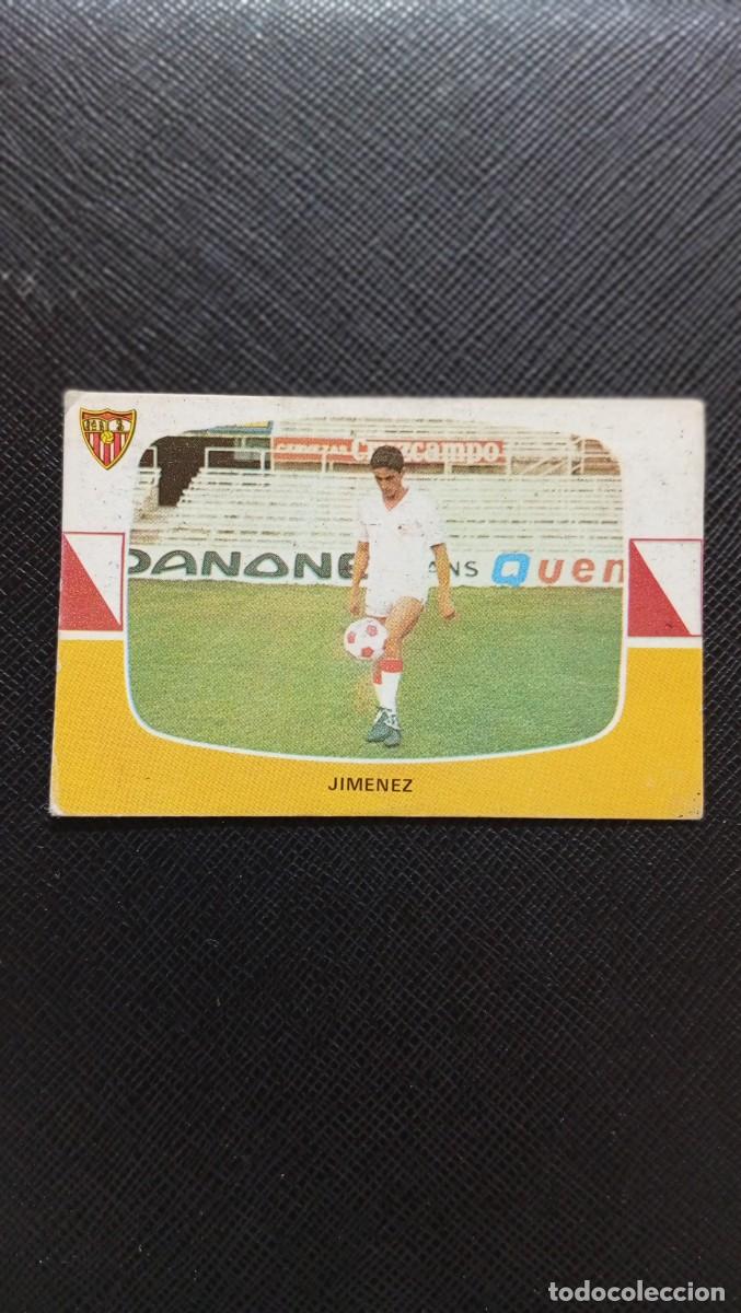 Football Stickers: JIMENEZ SEVILLA CANO 1984 1985 CROMO FUTBOL 84 85 LIGA - SIN PEGAR - A175 PG69 FICHAJE SIN NUMERO B