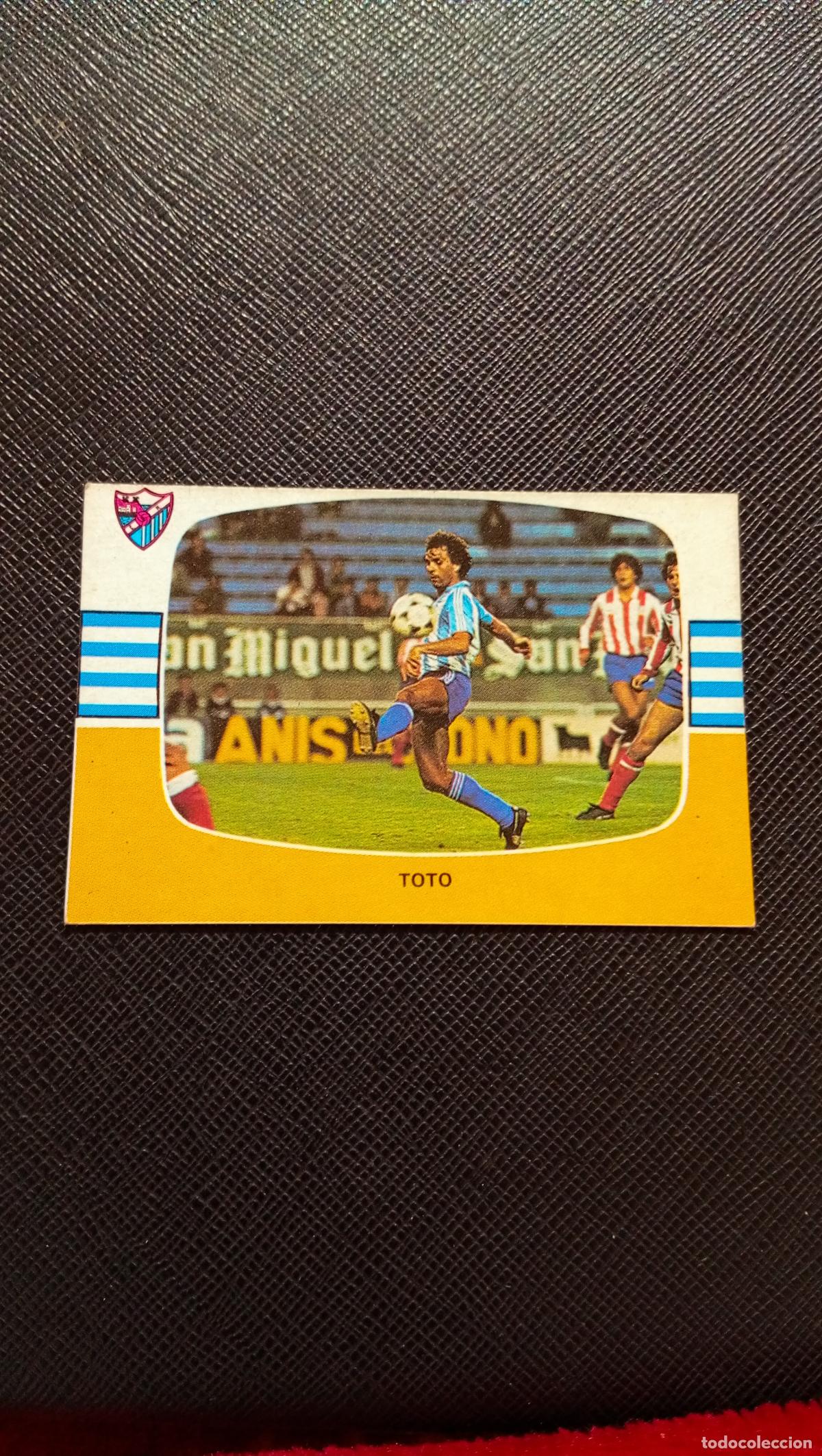 Football Stickers: TOTO MALAGA CANO 1984 1985 CROMO FUTBOL 84 85 LIGA - SIN PEGAR - A175 PG70