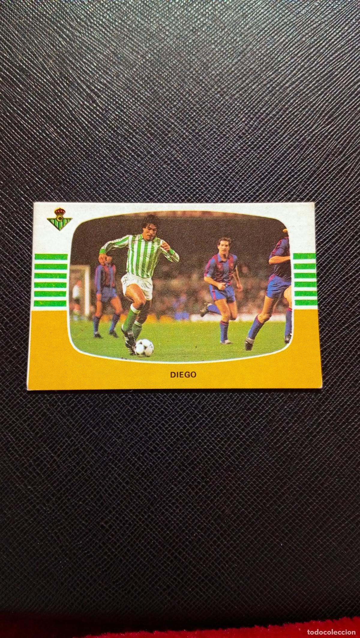 Cromos de F&uacute;tbol: DIEGO REAL BETIS CANO 1984 1985 CROMO FUTBOL 84 85 LIGA - SIN PEGAR - A175 PG70