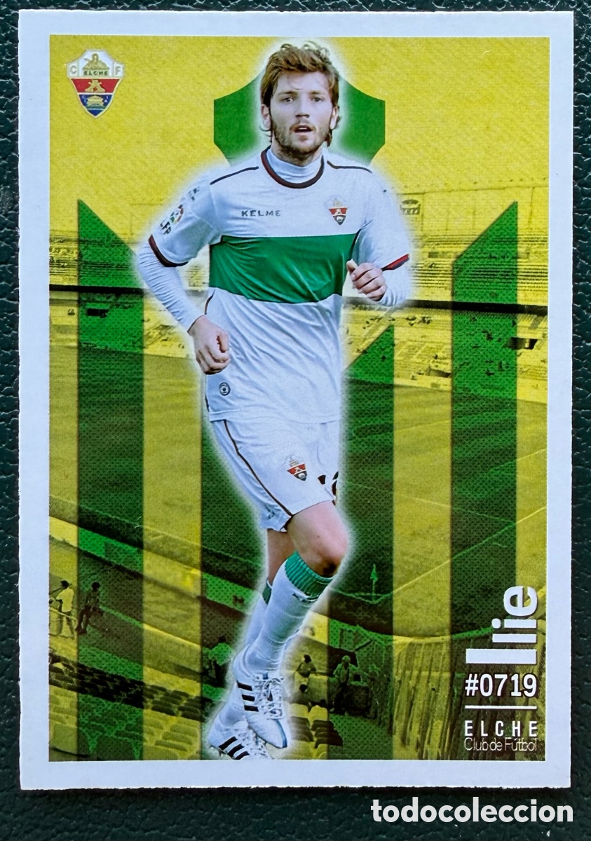 Cromos de f&uacute;tbol: 719 ILIE ELCHE CF FICHAS ALBUM MUNDICROMO 2015 2016 15 16