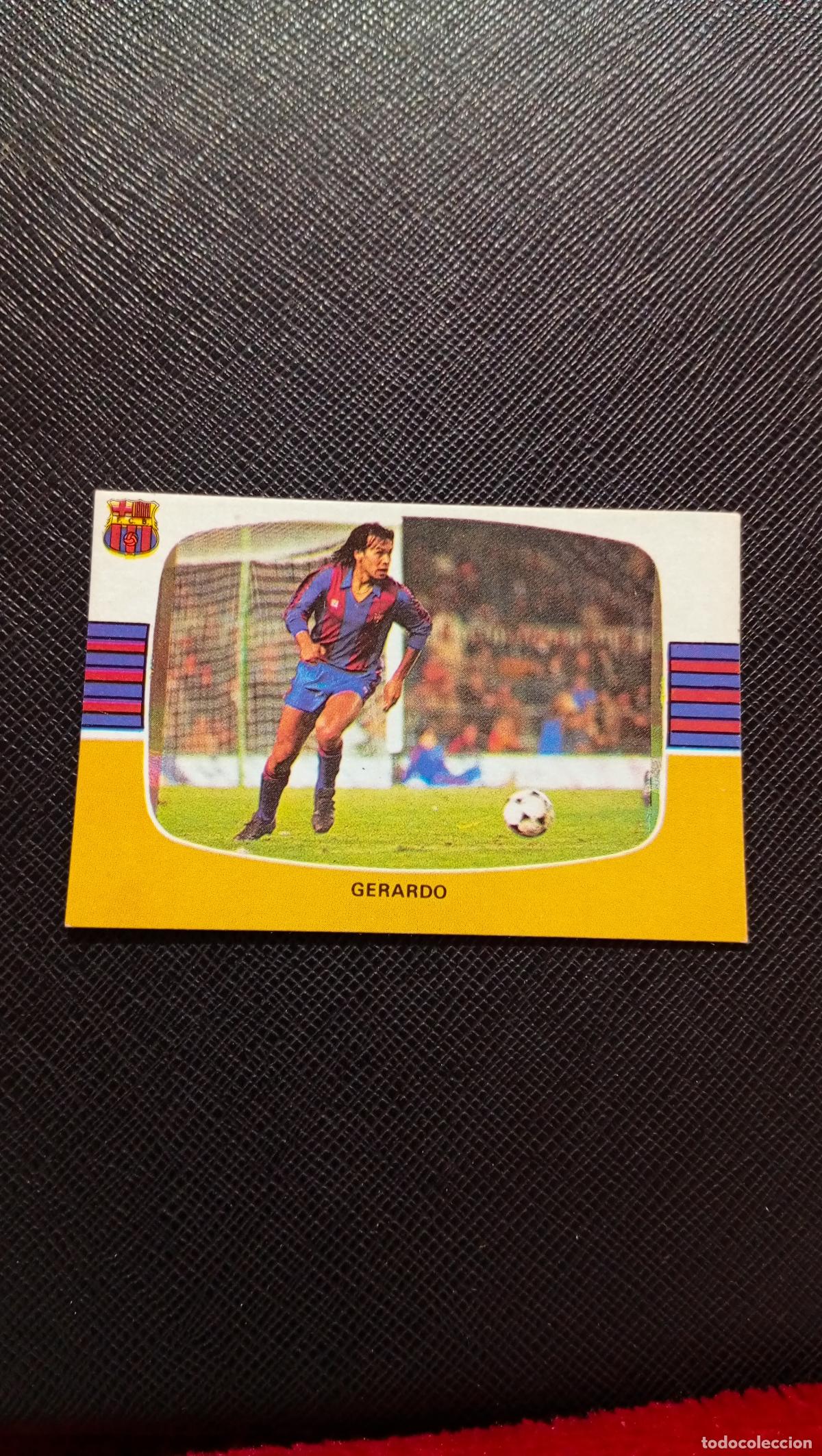 Cromos de F&uacute;tbol: GERARDO BARCELONA CANO 1984 1985 CROMO FUTBOL 84 85 LIGA - SIN PEGAR - A175 PG73